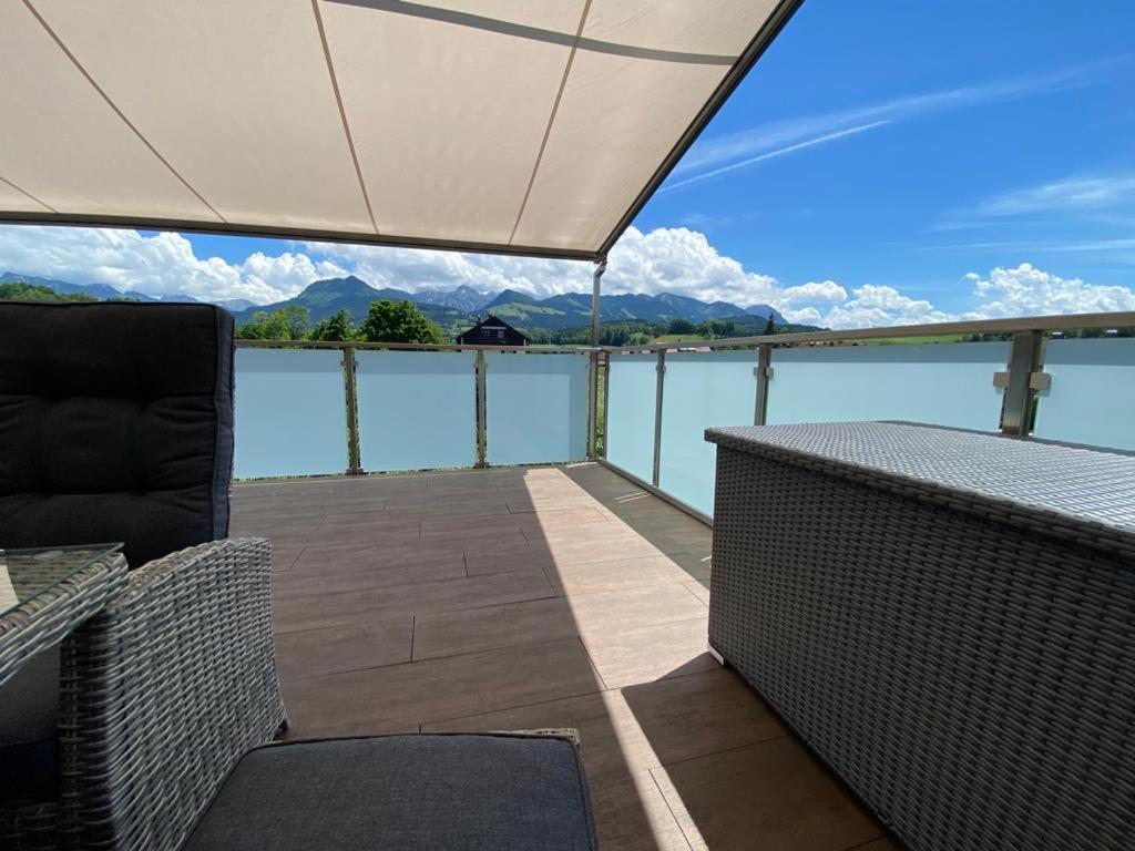 Bergfux Ferienhaus - Hochwertige Ausstattung Sonthofen Buitenkant foto