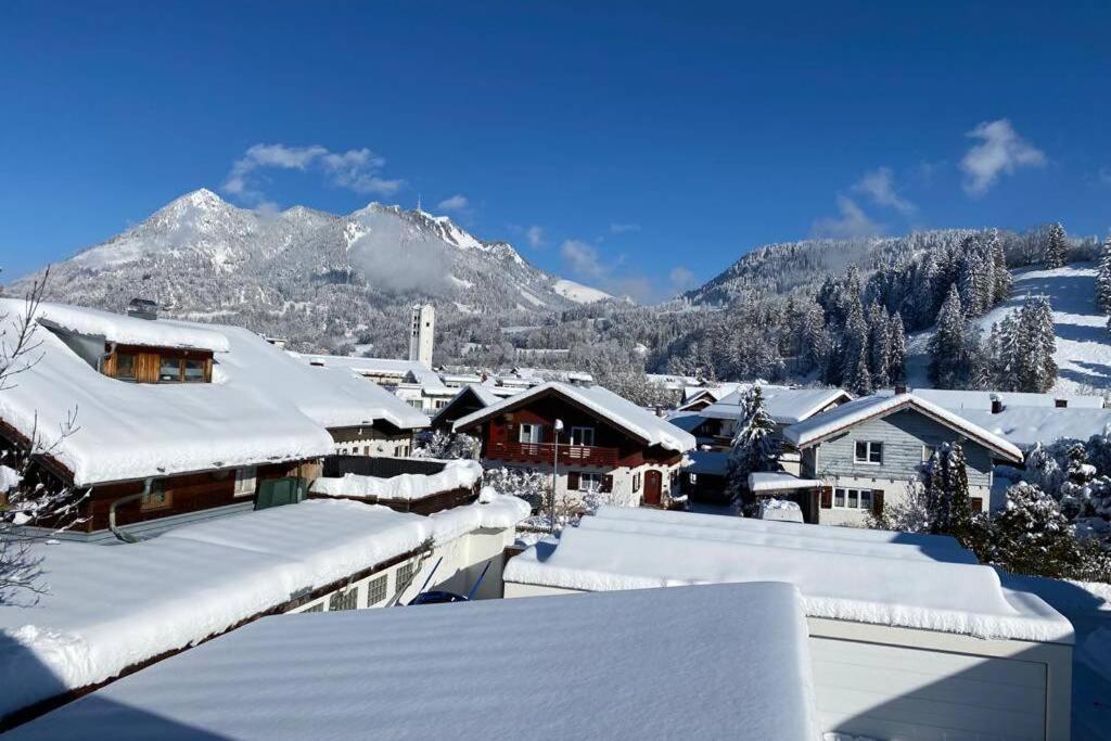 Bergfux Ferienhaus - Hochwertige Ausstattung Sonthofen Buitenkant foto