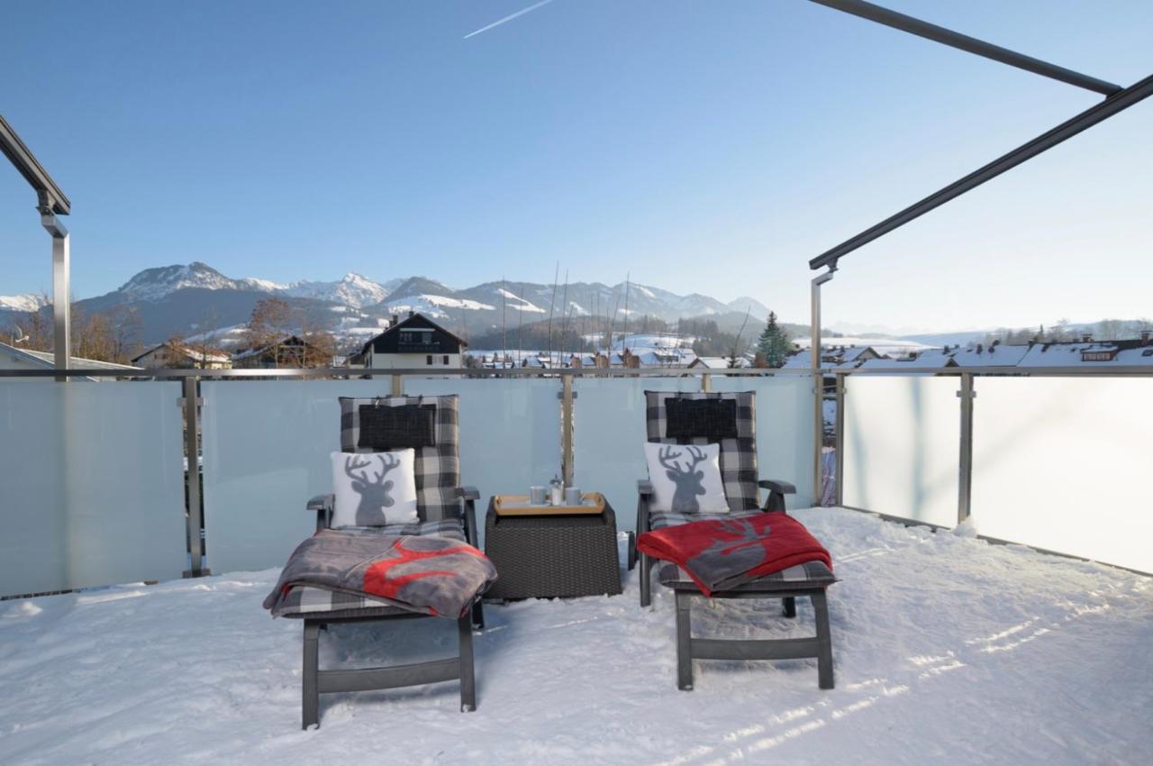 Bergfux Ferienhaus - Hochwertige Ausstattung Sonthofen Buitenkant foto